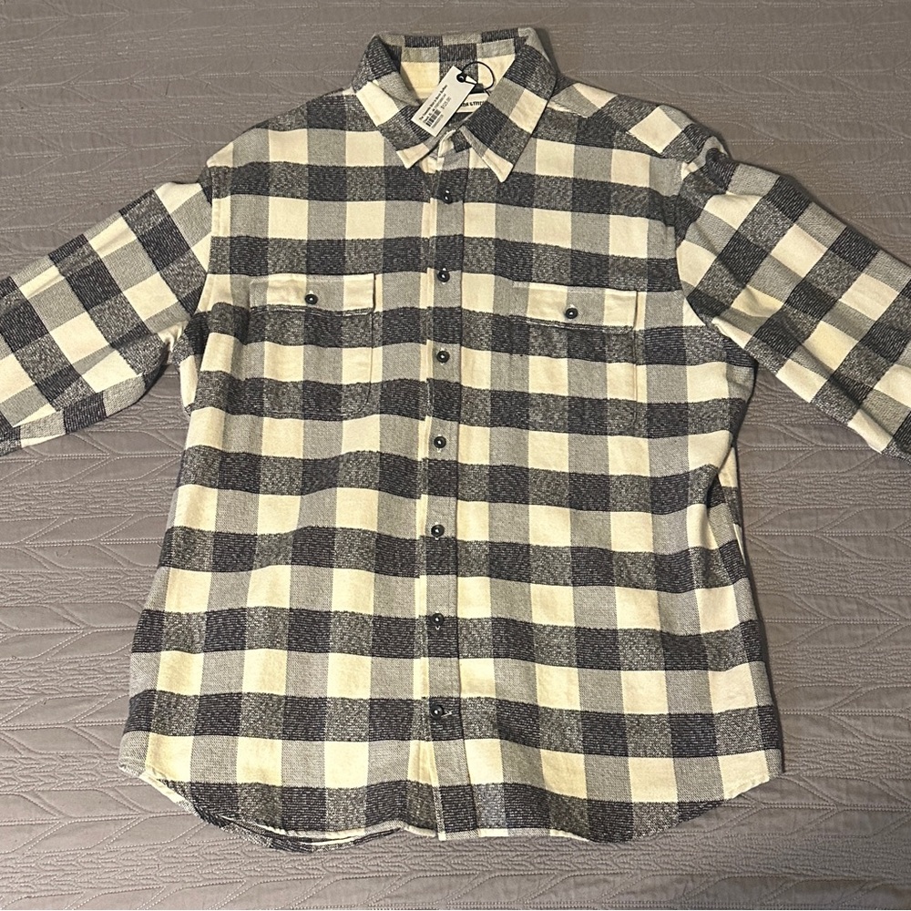 NWT Taylor Stitch Yosemite Birch Buffalo Check. XL